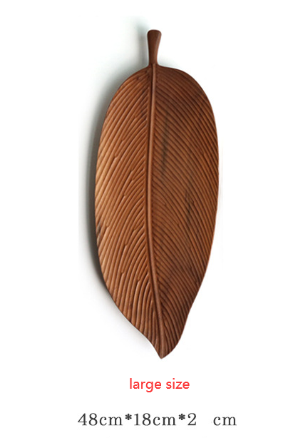 Wooden saucer fruit tray Vein - Shop at LoveMi