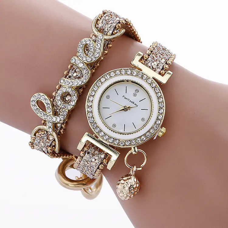 Bracelet watch sequin