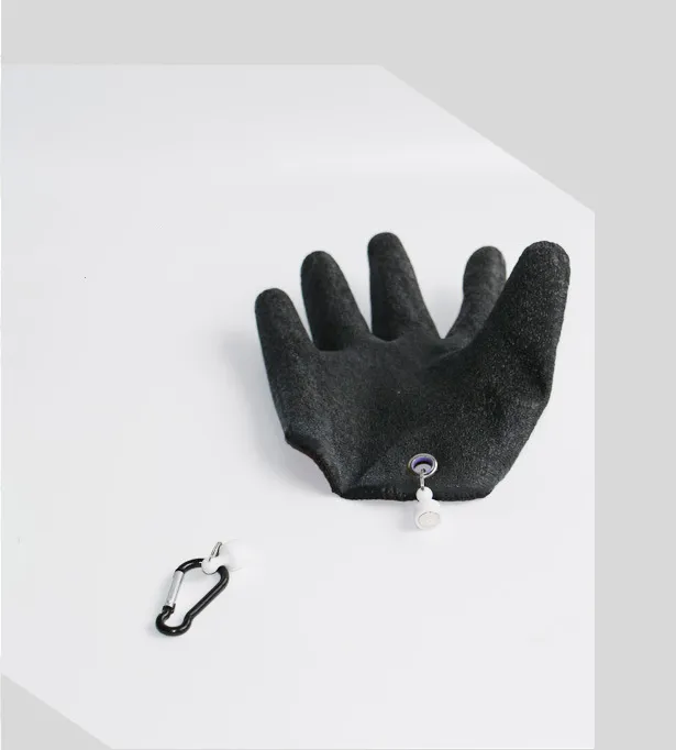 Fishing Gloves Anti-Slip Protect Hand From Puncture Scrapes Fisherman Professional Catch Fish Latex Hunting Gloves Left Right – image 9
