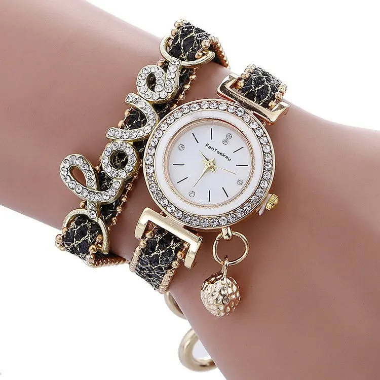 Bracelet watch sequin