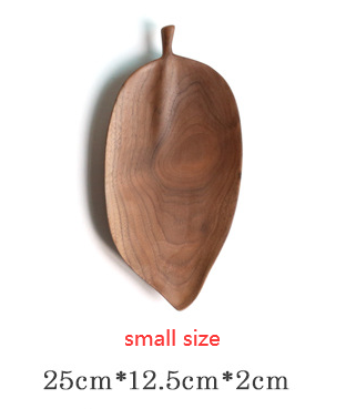 Wooden saucer fruit tray Glossy - Shop at LoveMi