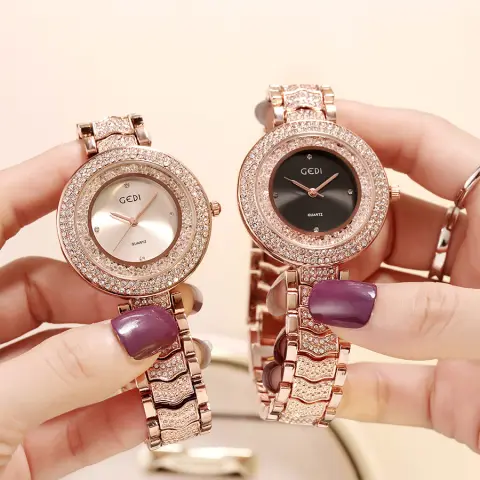 Women's Watch with Diamond Strap