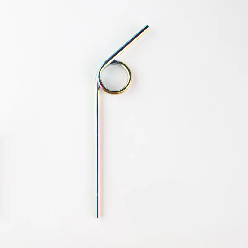 Stainless steel straw - Multicolor