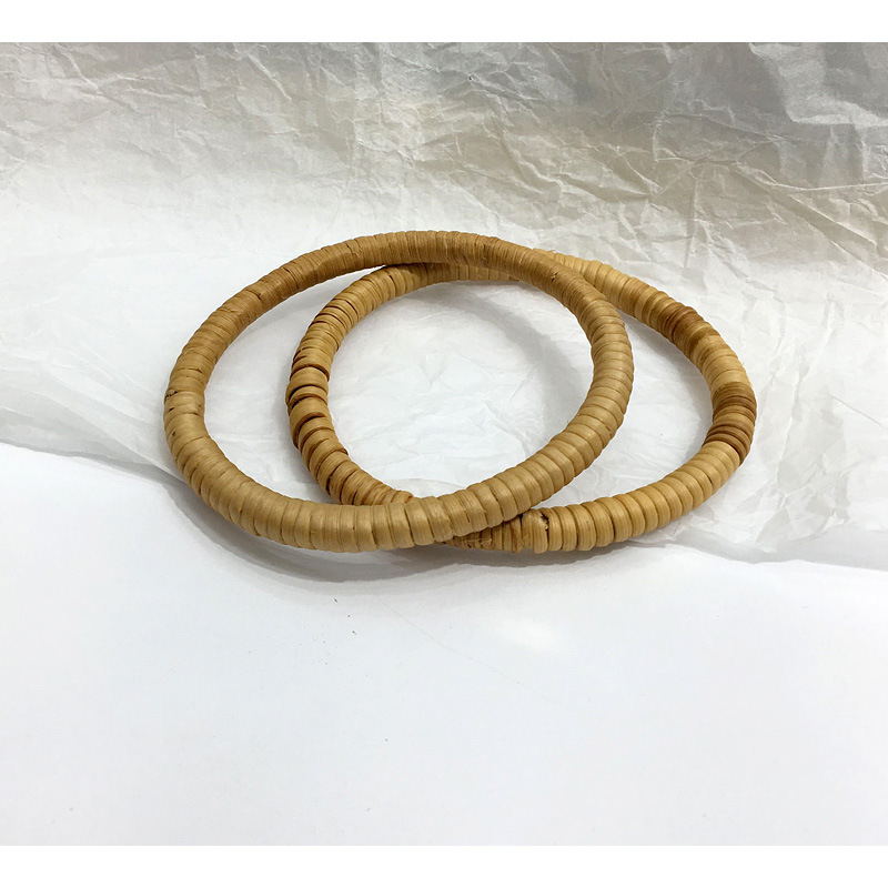 Woven rattan bracelet