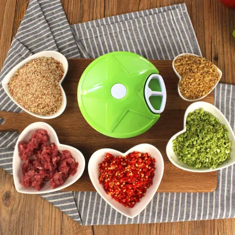 Multifunction Vegetable Fruit Twist Shredder Manual Meat Grinder Chopper