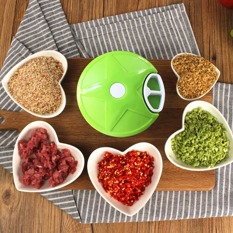 Multifunction Vegetable Fruit Twist Shredder Manual Meat Grinder Chopper