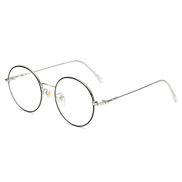 Round Anti Blue Light Glasses Blue - Shop at LoveMi