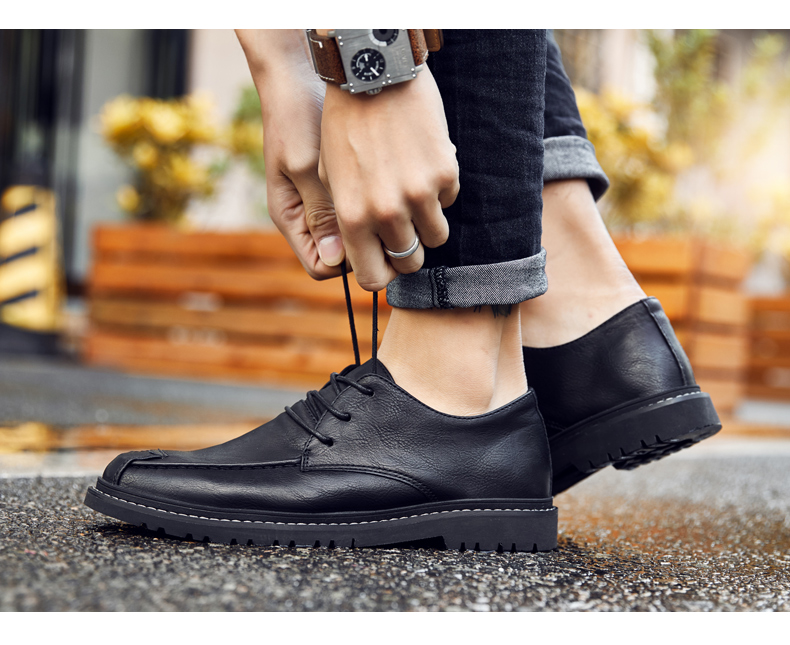 Increased British small leather shoe laces