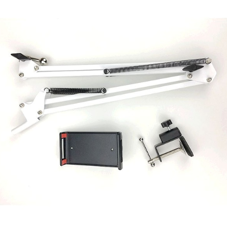 Adjustable Phone and Tablet Stand – Universal Desk Holder Support - Photo 13 sur 13