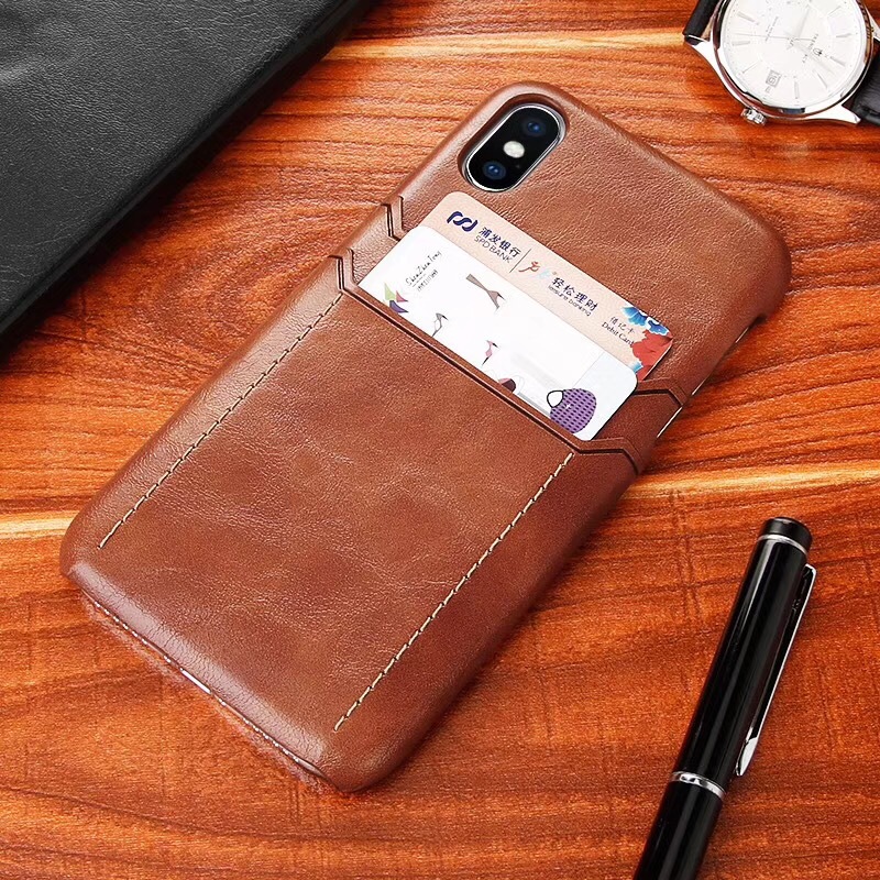 PU leather phone back cover