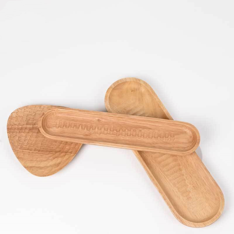 Japanese-style creative log handmade tortoise shell dish