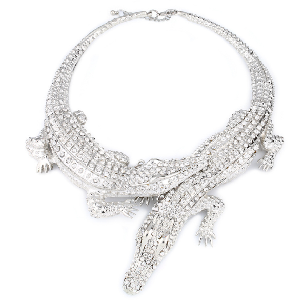 Exaggerated female necklace crystal clavicle chain nkn74 necklace