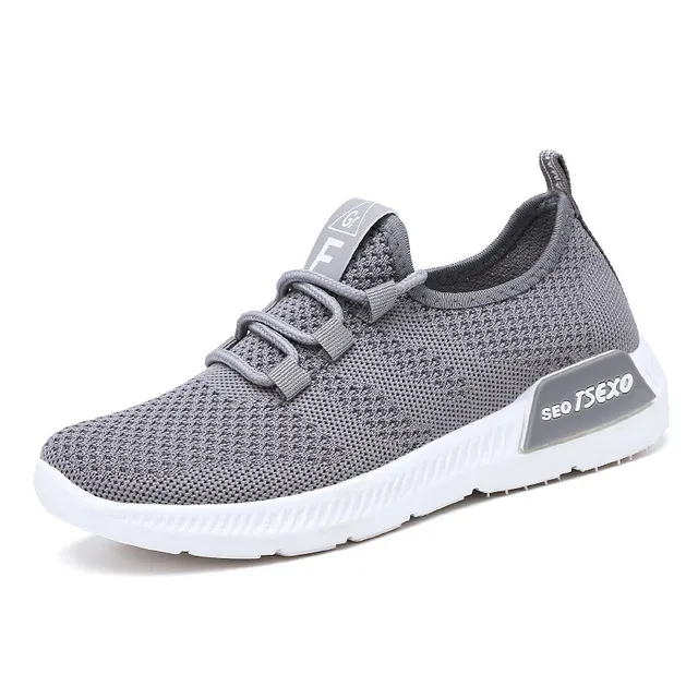 Mesh breathable casual shoes - Grey