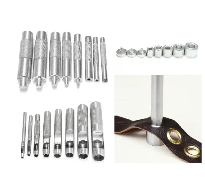 1 set 3.5mm Metal Leather Craft Tool