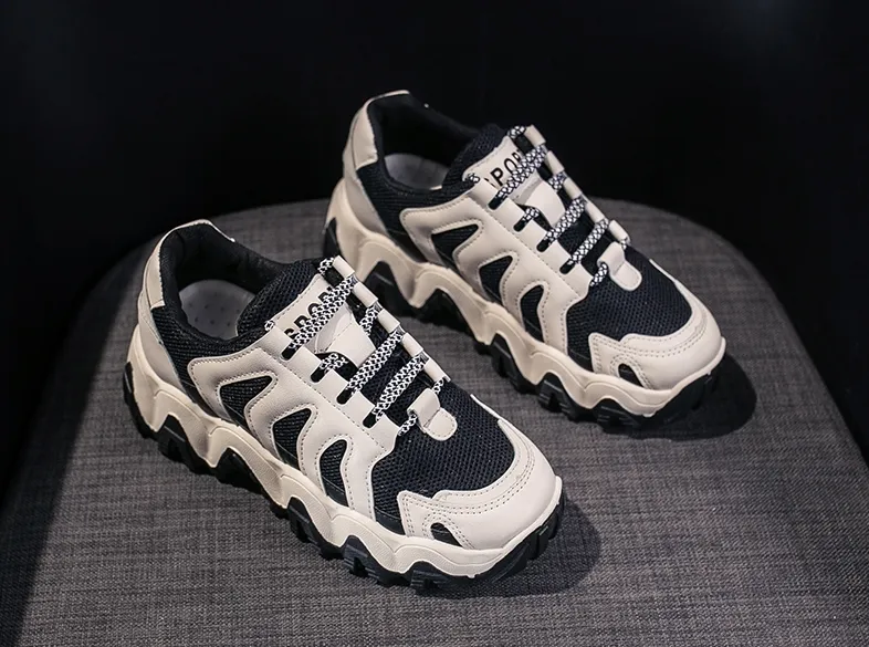 Students shoes web celebrity shoes ins fashion shoes - Black
