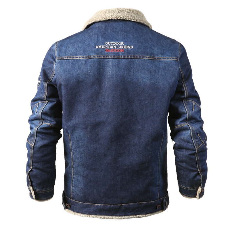 Denim jacket men's coat