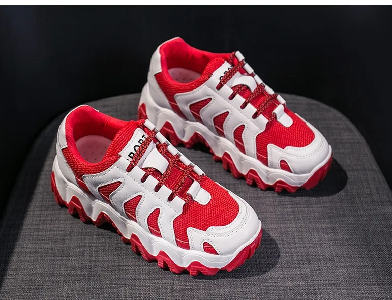 Students shoes web celebrity shoes ins fashion shoes - Red