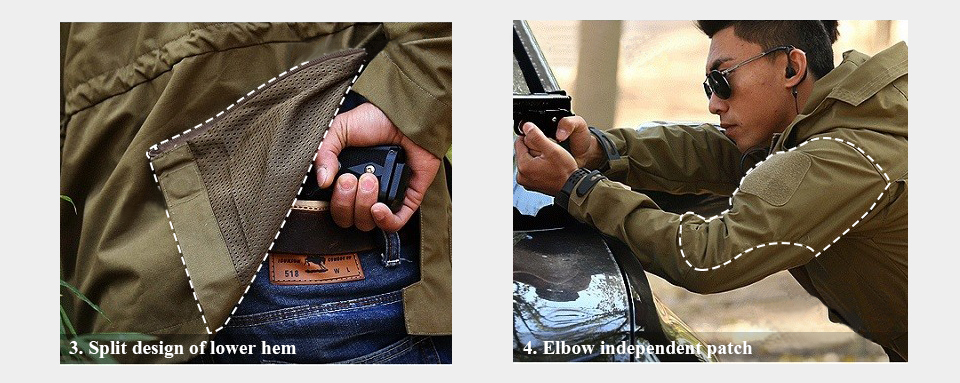 M65 Британская армейская одежда США Повседневная тактическая ветровка