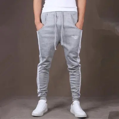 Side Three Bar Student Casual Trousers