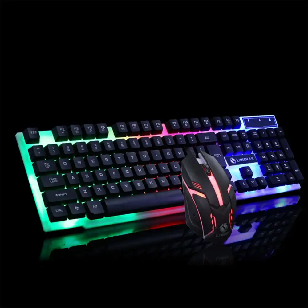 GTX300 Gaming CF LOL Keyboard Mouse Glowing