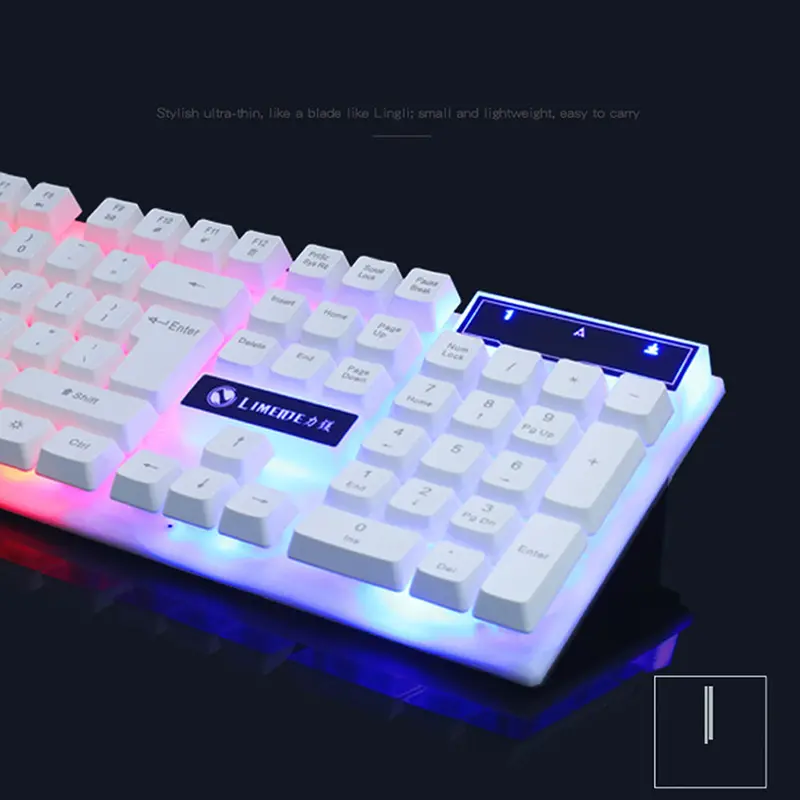 GTX300 Gaming CF LOL Keyboard Mouse Glowing