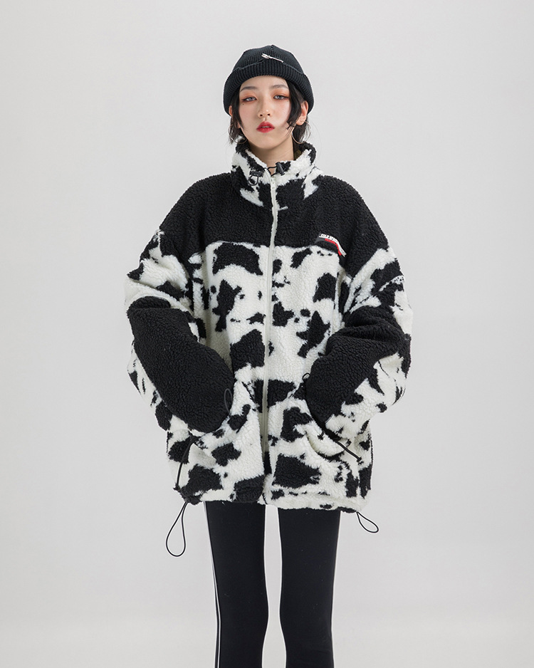 Title 4, Hip hop thick bread cotton lamb coat