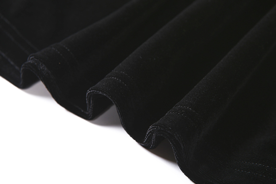 Short Sleeve Slim A-Line Dress