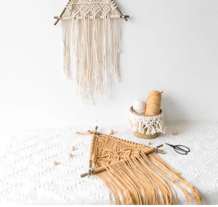 Macrame Wall Hanging Nordic Indoor Tapestry