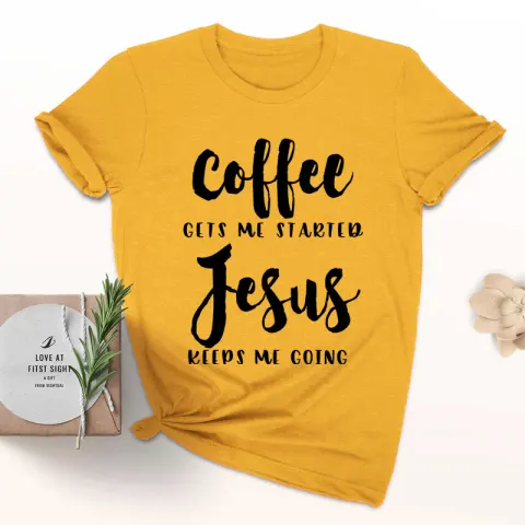 Jesus Slogan T-shirt