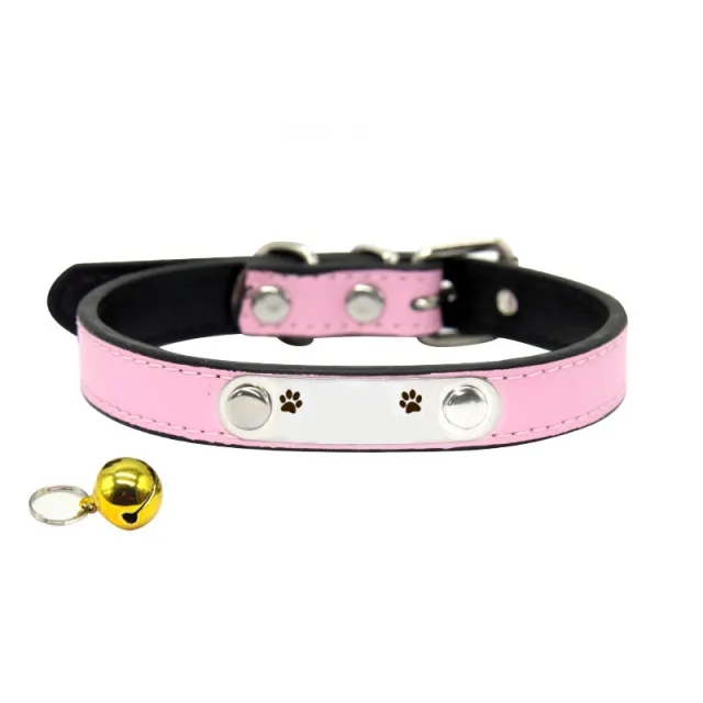 Anti lost Custom Dog Collar Cat Collar Pink - Shop at LoveMi
