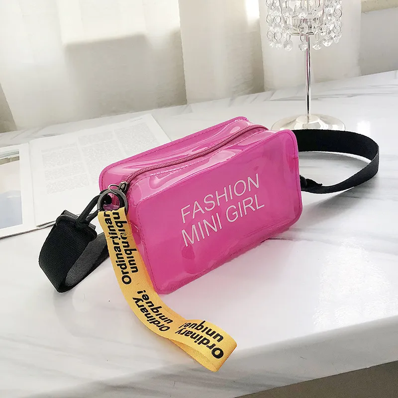 PVC packet jelly color - Pink