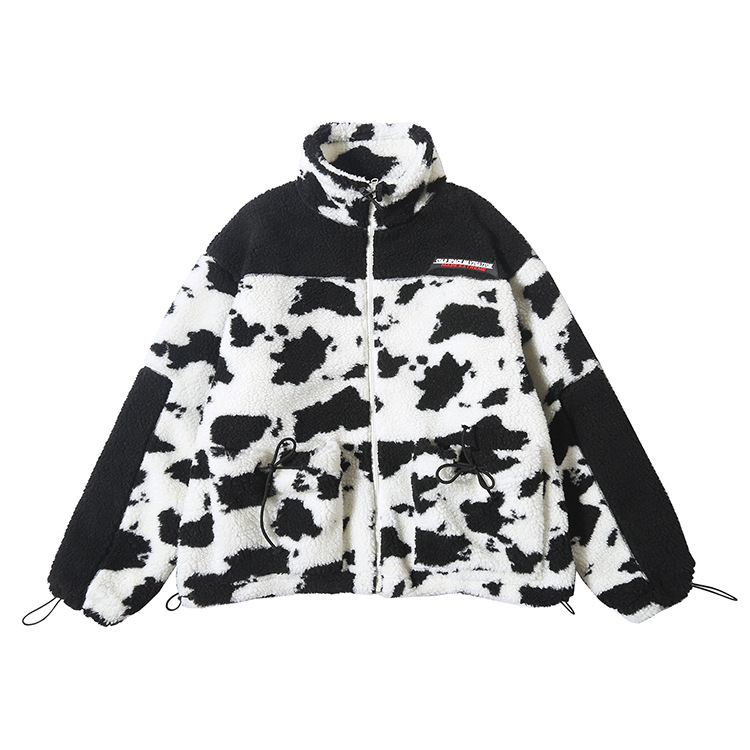 Title 2, Hip hop thick bread cotton lamb coat