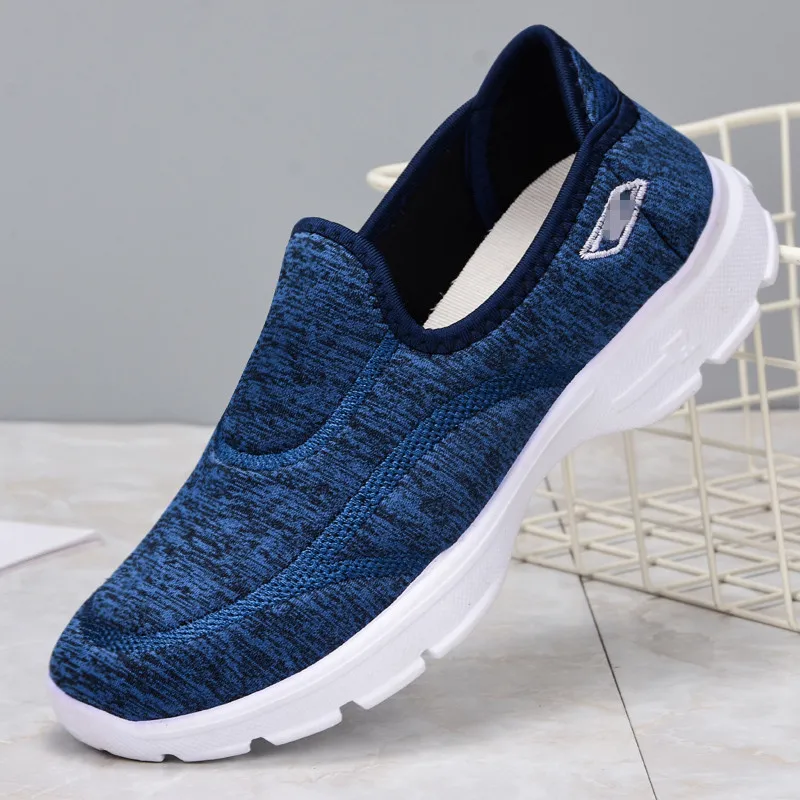 Cloth shoes casual walking shoes - Blue