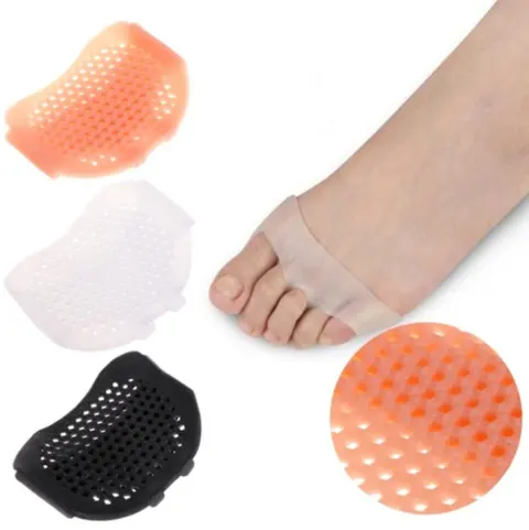 Silicone Forefoot Pads Half Yard Insoles Invisible High Heel