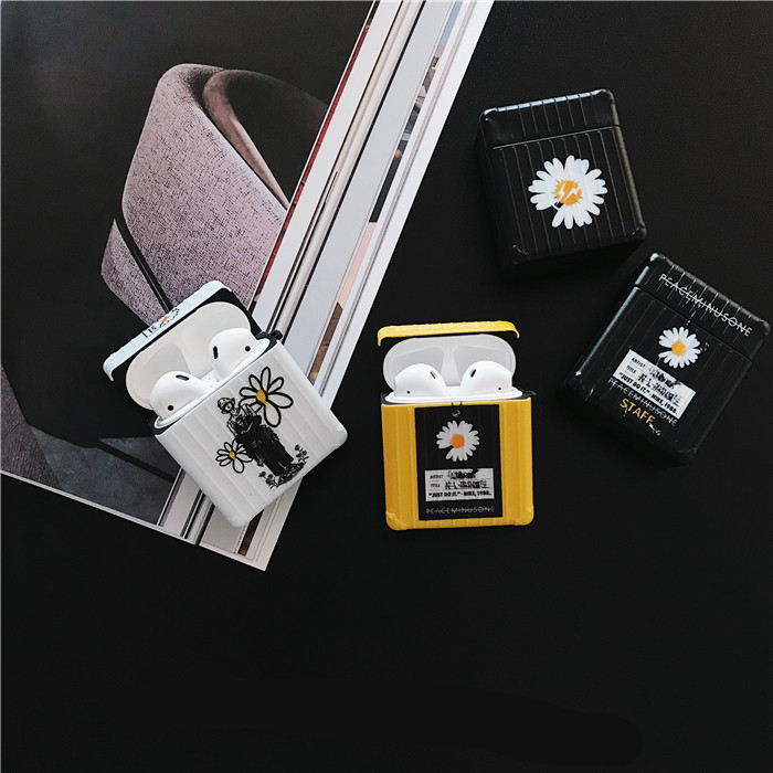 Compatible with Apple, Soft rubber case for wireless earphones