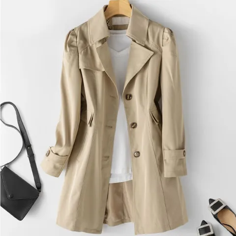 Trench Coat Women's New Spring and Autumn Korean Style