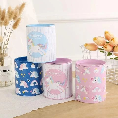 British style creative metal piggy bank