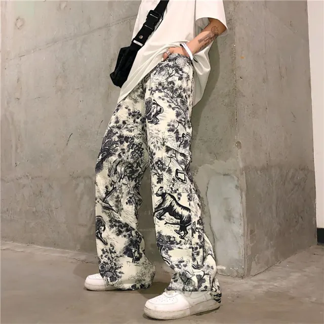 Pants women new Korean version ins original style Black - Shop at LoveMi