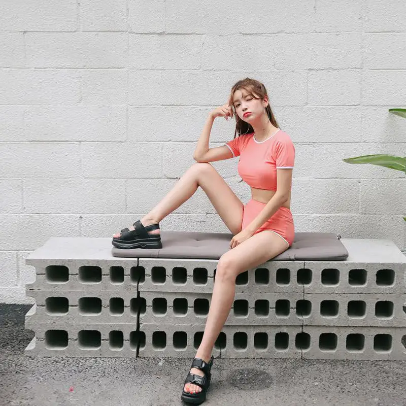 New Korean swimsuit woman