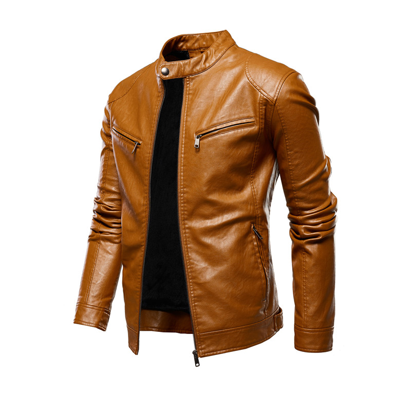 Men's Hardwear PU Leather Jacket