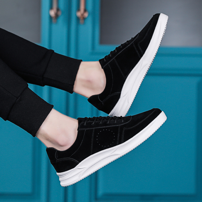 Student youth simple casual board shoes trend fashion brown shoes men tide shoes
