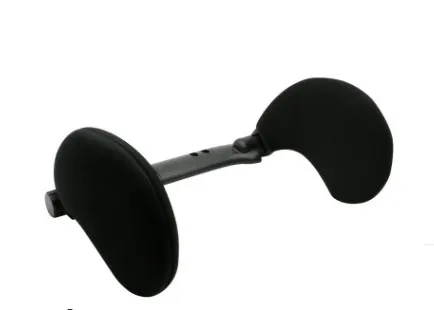 Head and Neck Support Pillow For Car Interior Part - Black