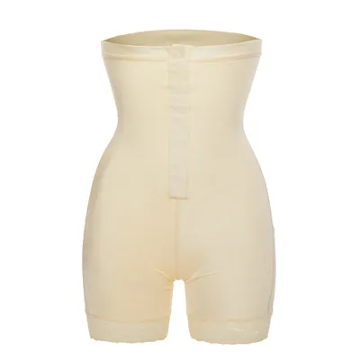 Lover Beauty Plus Shapewear Workout Waist Trainer Corset Butt Belly - Beige