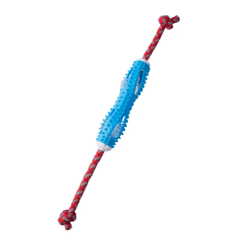 Doggy Brush Stick Soft Rubber Teeth Cleaning - Blue