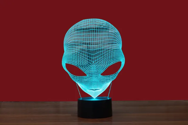 Martian colorful 3D night light Color - Shop at LoveMi