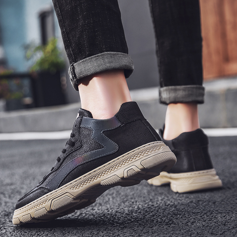 Martin boots genuine leather