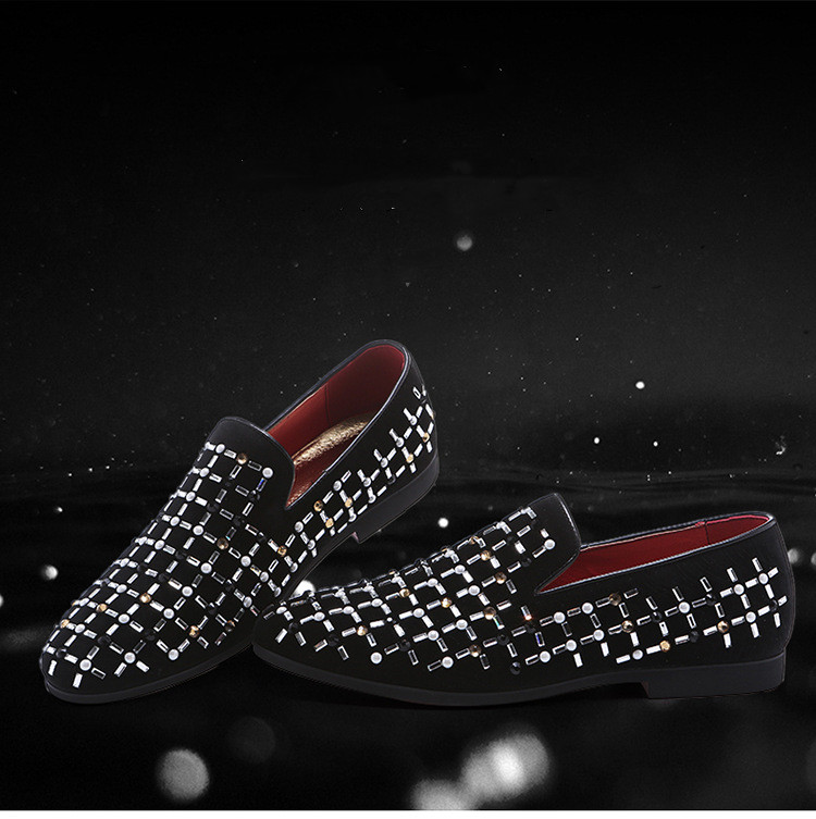 Title 4, Studded Rhinestone Casual Shoes