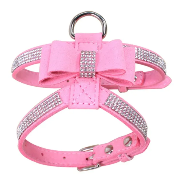 Shiny rhinestone chest Pink - Shop at LoveMi