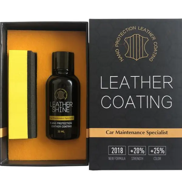 Car Leather care Seat gloss protector
