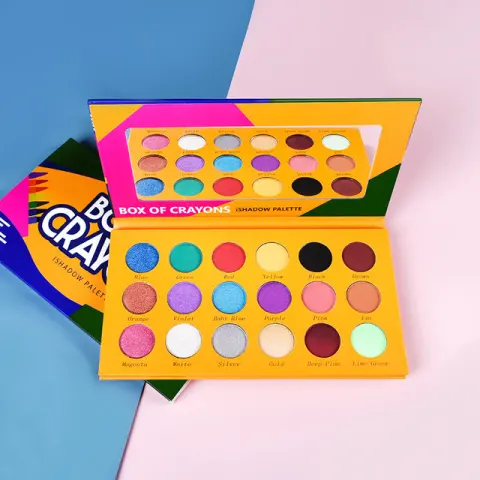 18 Color Diary Eyeshadow Pearly Matte Burst
